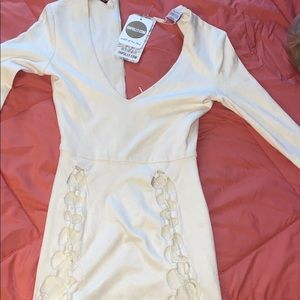 Oh Polly creme dress